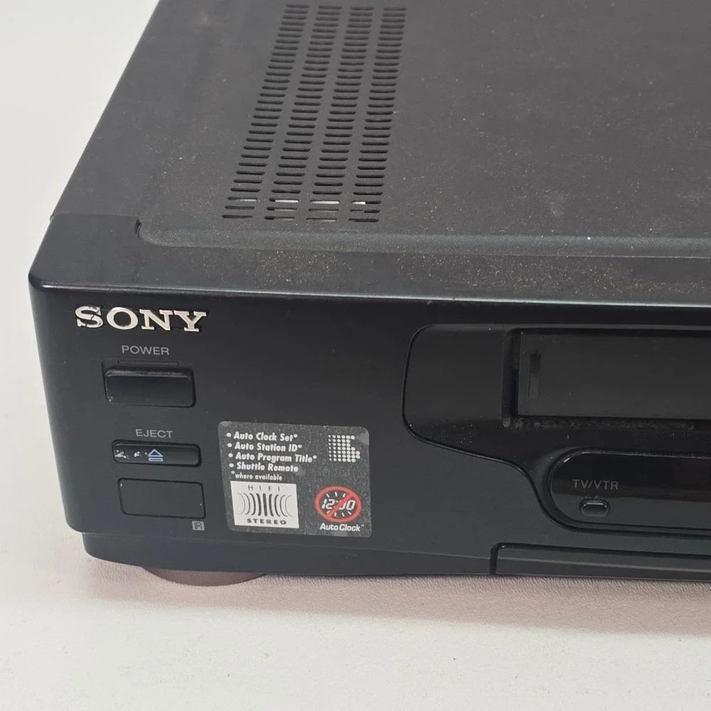 Sony vcr vhs